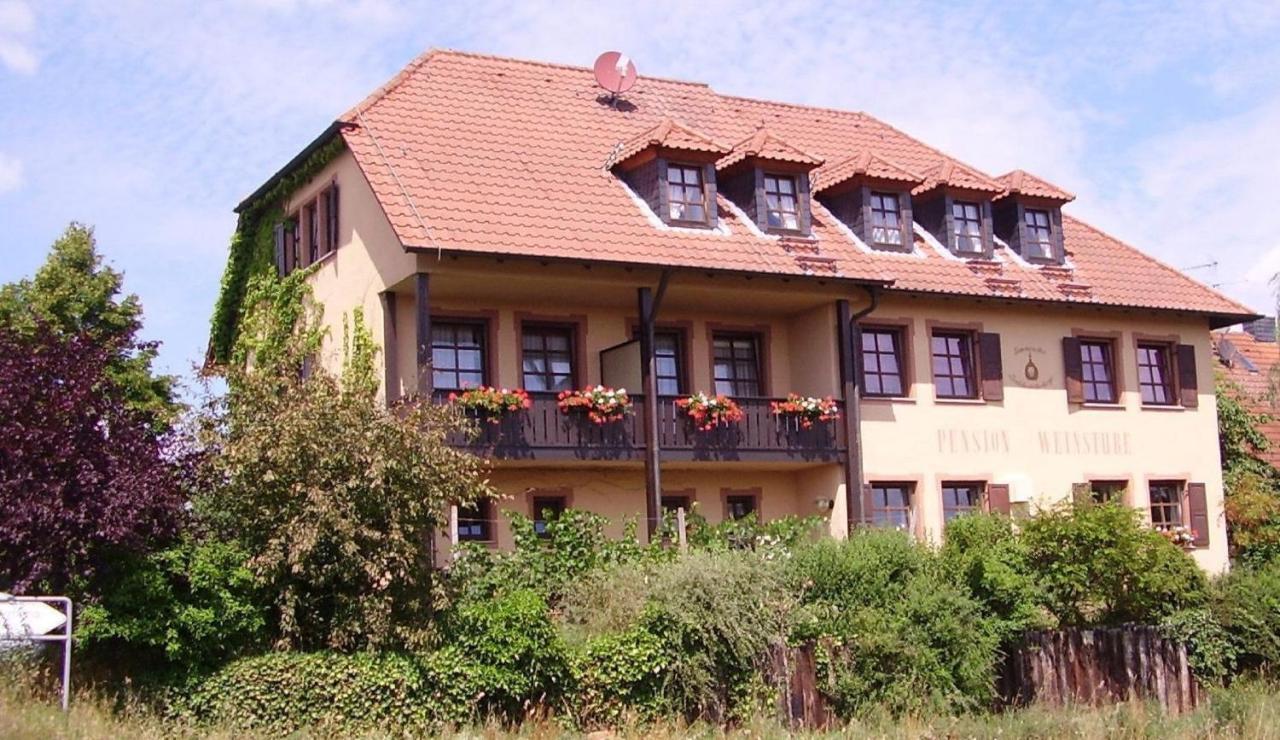 Bocksbeutelherberge Sommerach Exterior foto